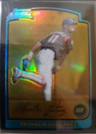 Franklin Gutierrez [Gold Refractor] #BDP135