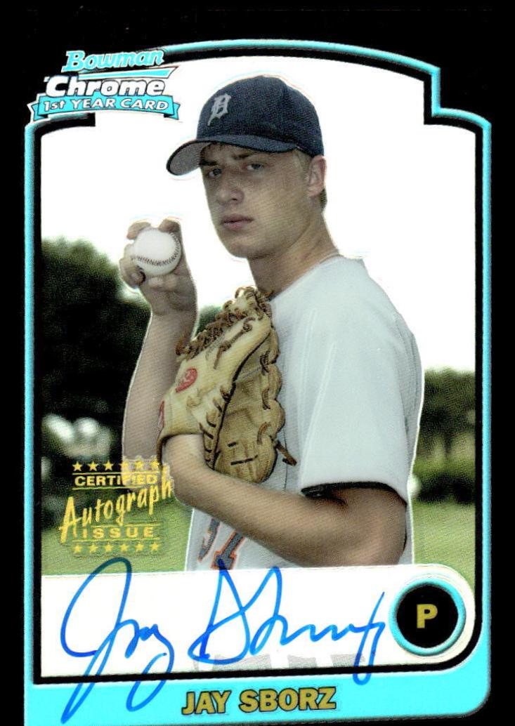 Jay Sborz [Auto. Refractor] #BDP169