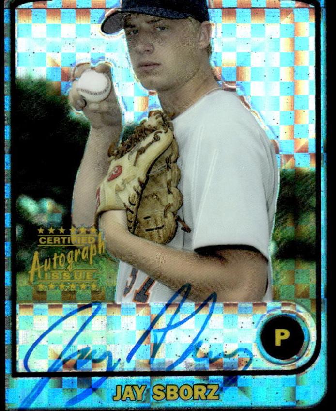 Jay Sborz [Auto. Xfractor] #BDP169