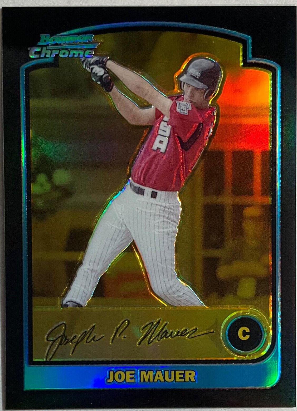 Joe Mauer [Gold Refractor] #BDP148