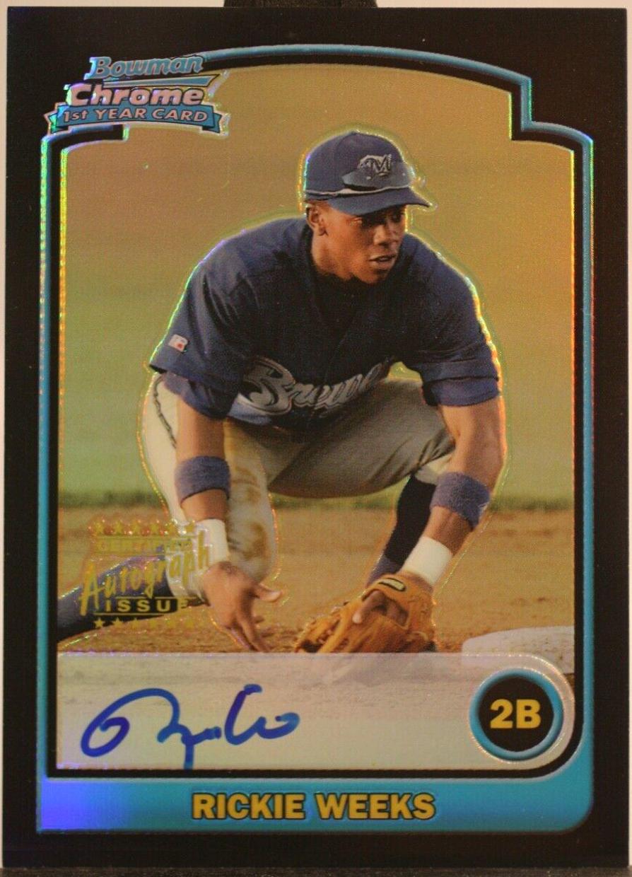 Rickie Weeks [ Auto. Refractor] #BDP172