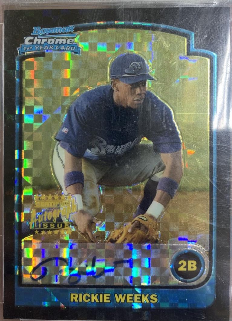 Rickie Weeks [Auto. Xfractor] #BDP172