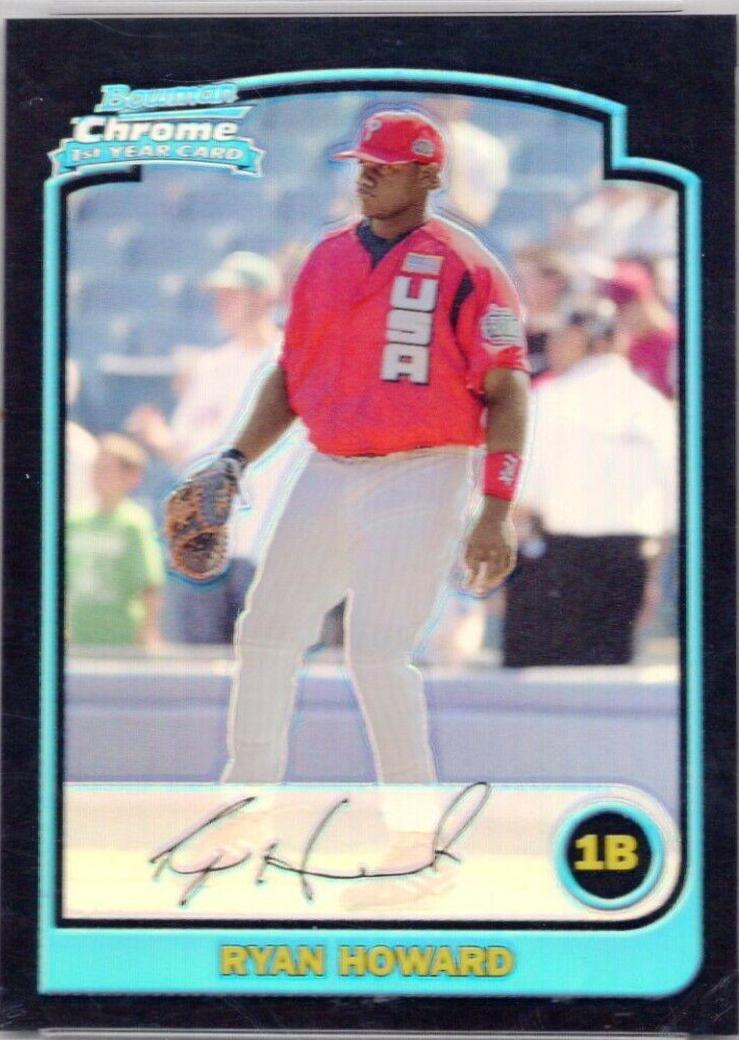 Ryan Howard [Refractor] #BDP138