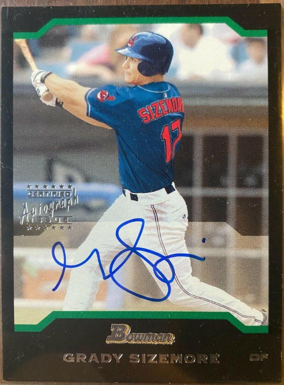 Grady Sizemore [Autograph] #161
