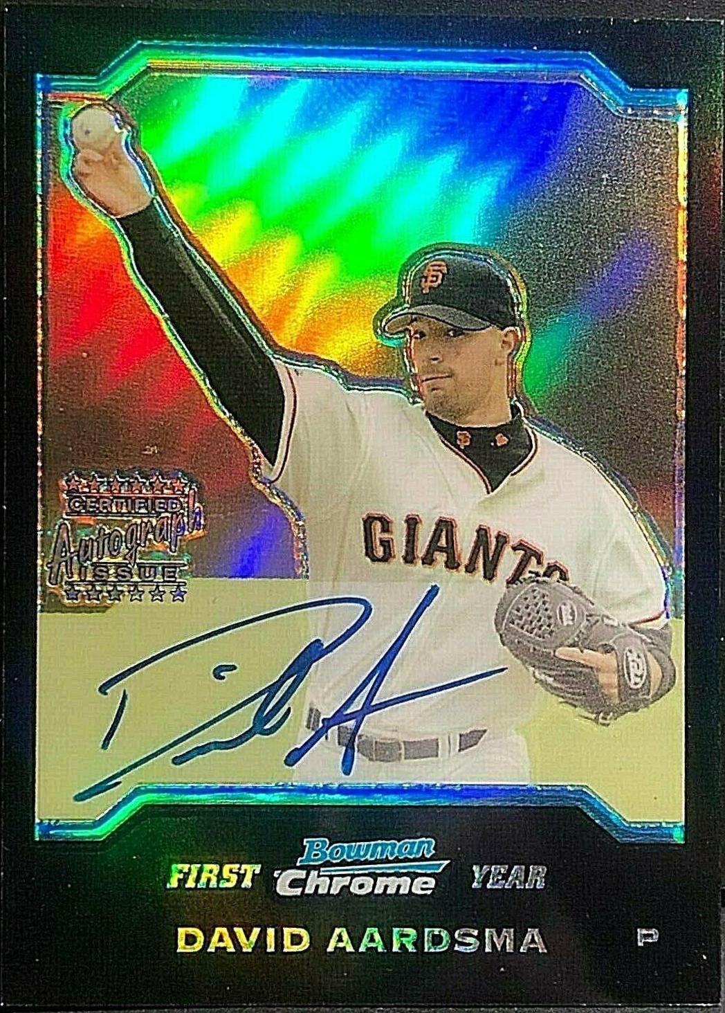 David Aardsma [Refractor Autograph] #349