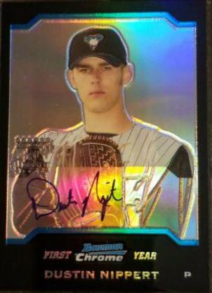 Dustin Nippert [Refractor Autograph] #344
