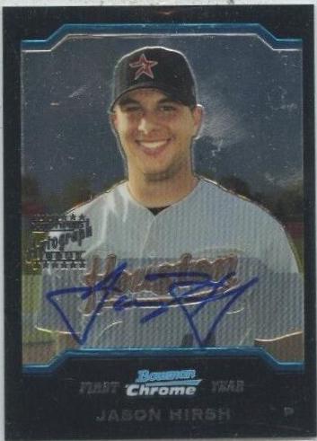 Jason Hirsh [Autograph] #338
