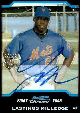 Lastings Milledge [Refractor Autograph] #343