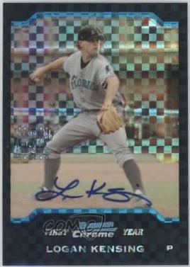 Logan Kensing [Xfractor Autograph] #335