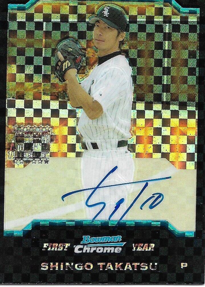 Shingo Takatsu [Xfractor Autograph] #342