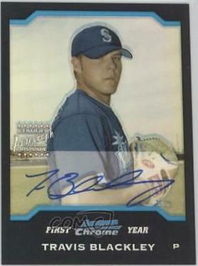 Travis Blackley [Refractor Autograph] #336