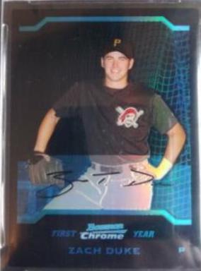 Zach Duke [Blue Refractor] #272