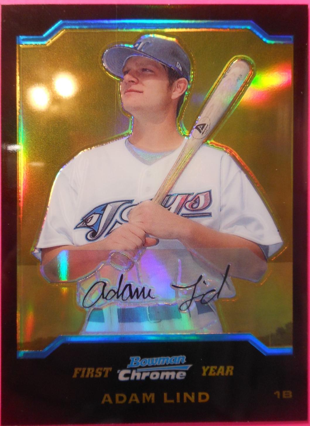 Adam Lind [Gold Refractor] #111
