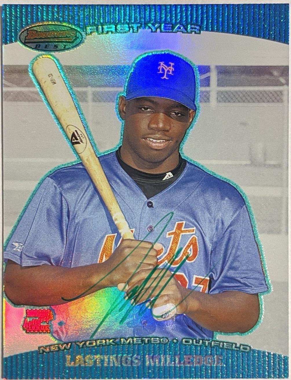 Lastings Milledge [Autograph Green] #BB-LM