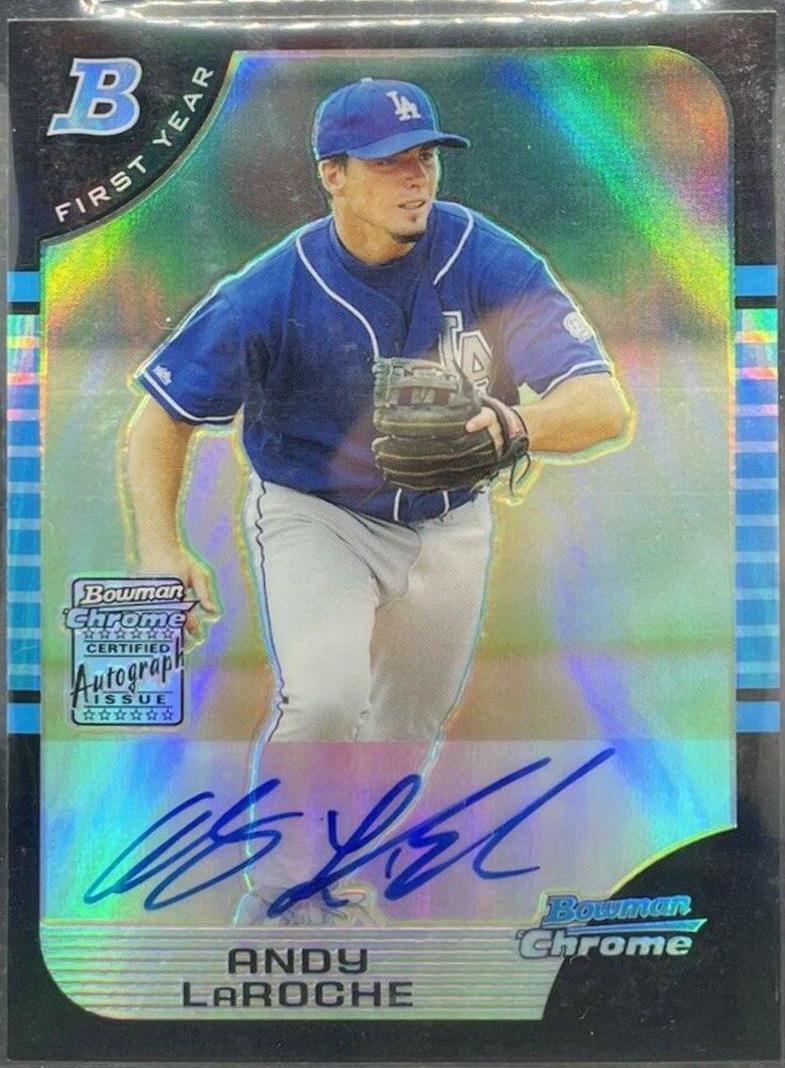 Andy LaRoche [Autograph Blue Refractor] #341