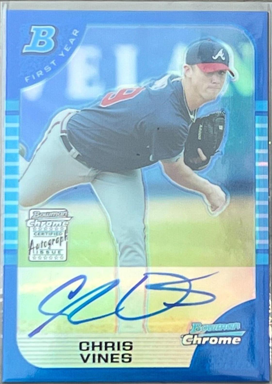 Chris Vines [Autograph Refractor] #340