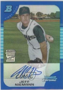 Jeff Niemann [Autograph Blue Refractor] #338