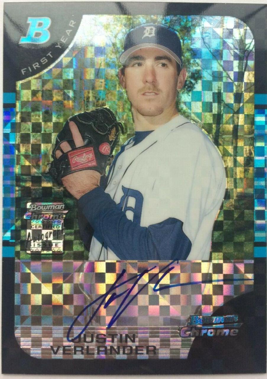 Justin Verlander [Autograph Xfractor] #331