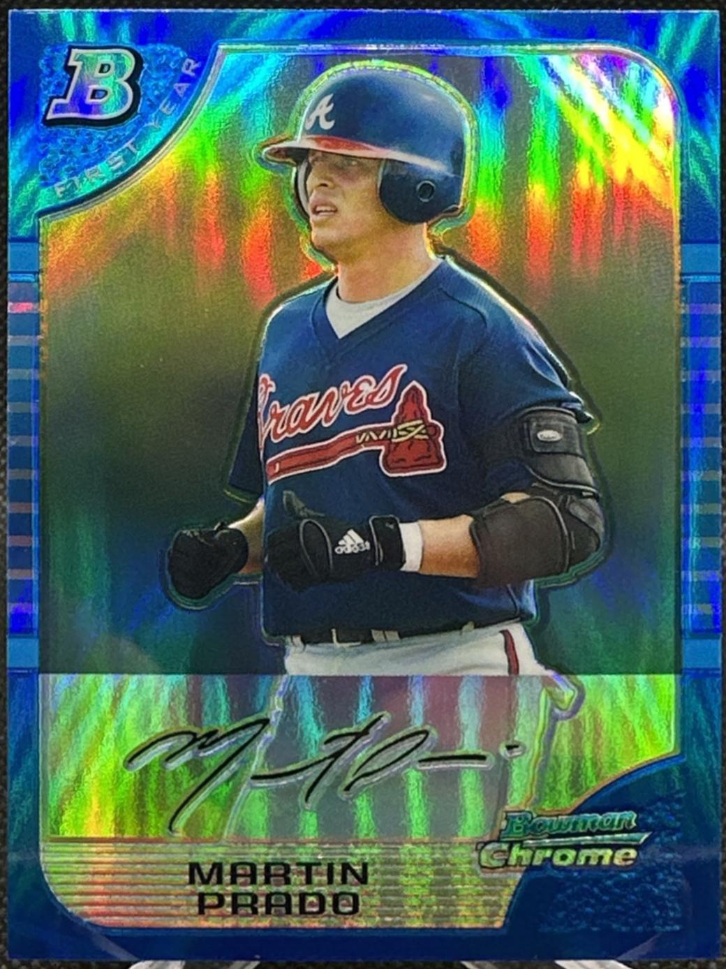 Martin Prado [Blue Refractor] #237