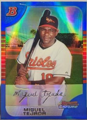 Miguel Tejada [Blue Refractor] #3