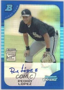 Pedro Lopez [Autograph Blue Refractor] #346