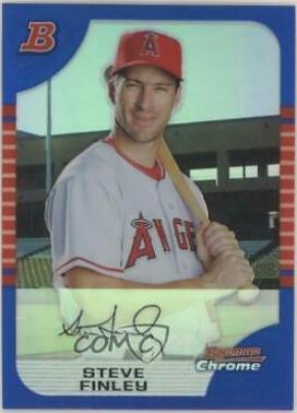 Steve Finley [Blue Refractor] #15