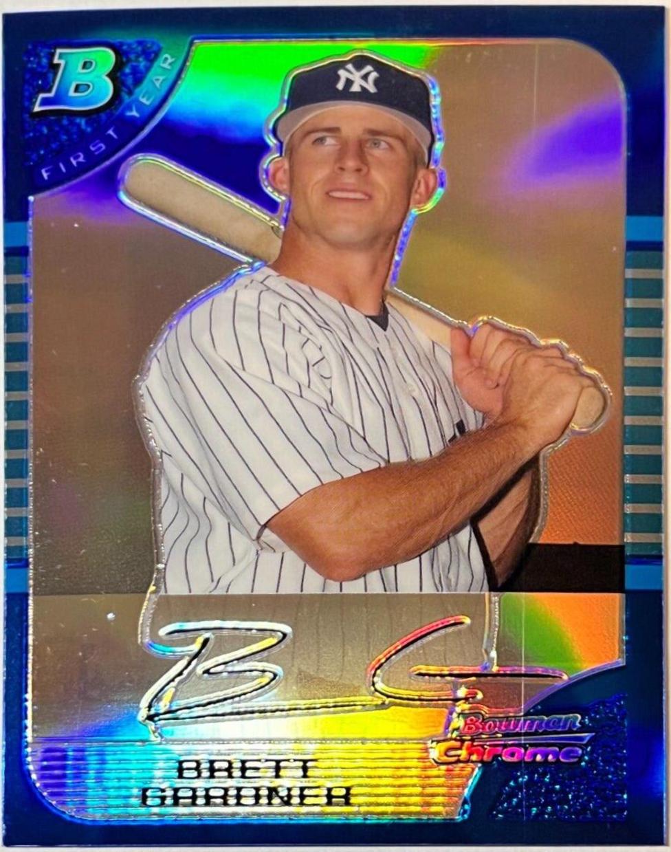 Brett Gardner [Blue Refractor] #85
