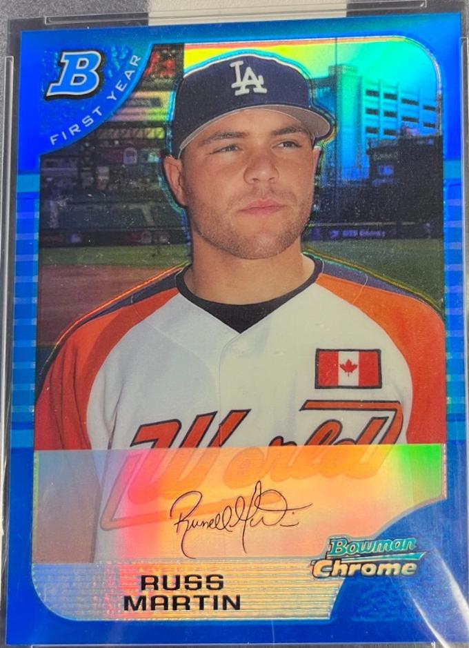 Russ Martin [Blue Refractor] #135