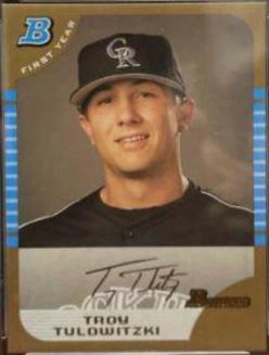 Troy Tulowitzki [Gold Refractor] #105