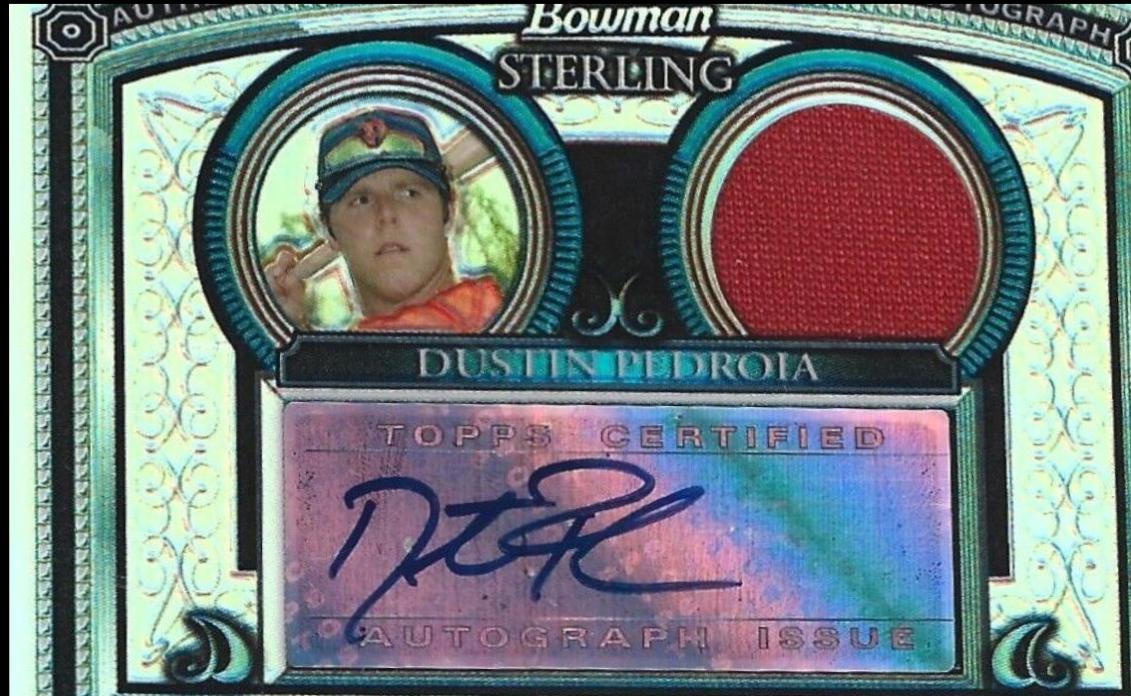 Dustin Pedroia [Autograph Relic Refractor] #BS-DP