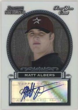Matt Albers [Autograph] #BS-MA