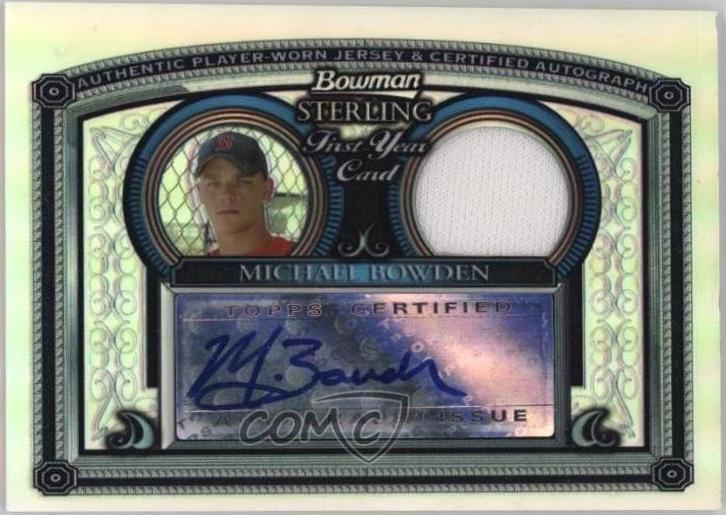 Michael Bowden [Autograph Relic Refractor] #BS-MB