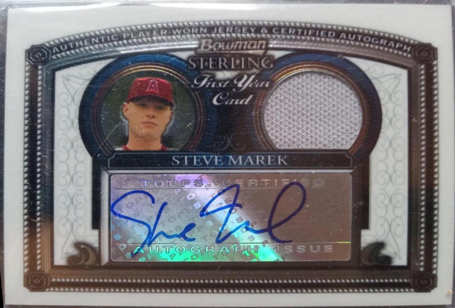 Steve Marek [Autograph Relic] #BS-SM