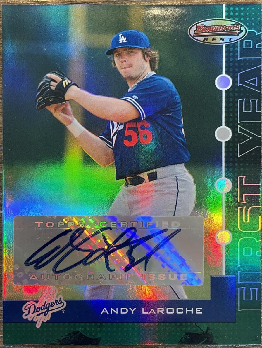 Andy LaRoche [Autograph Green] #112