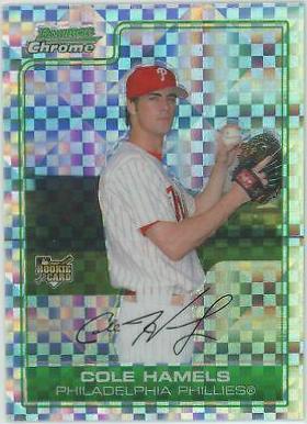 Cole Hamels [Xfractor] #209