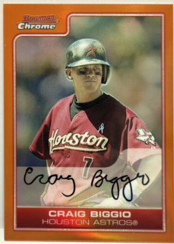 Craig Biggio [Orange Refractor] #196