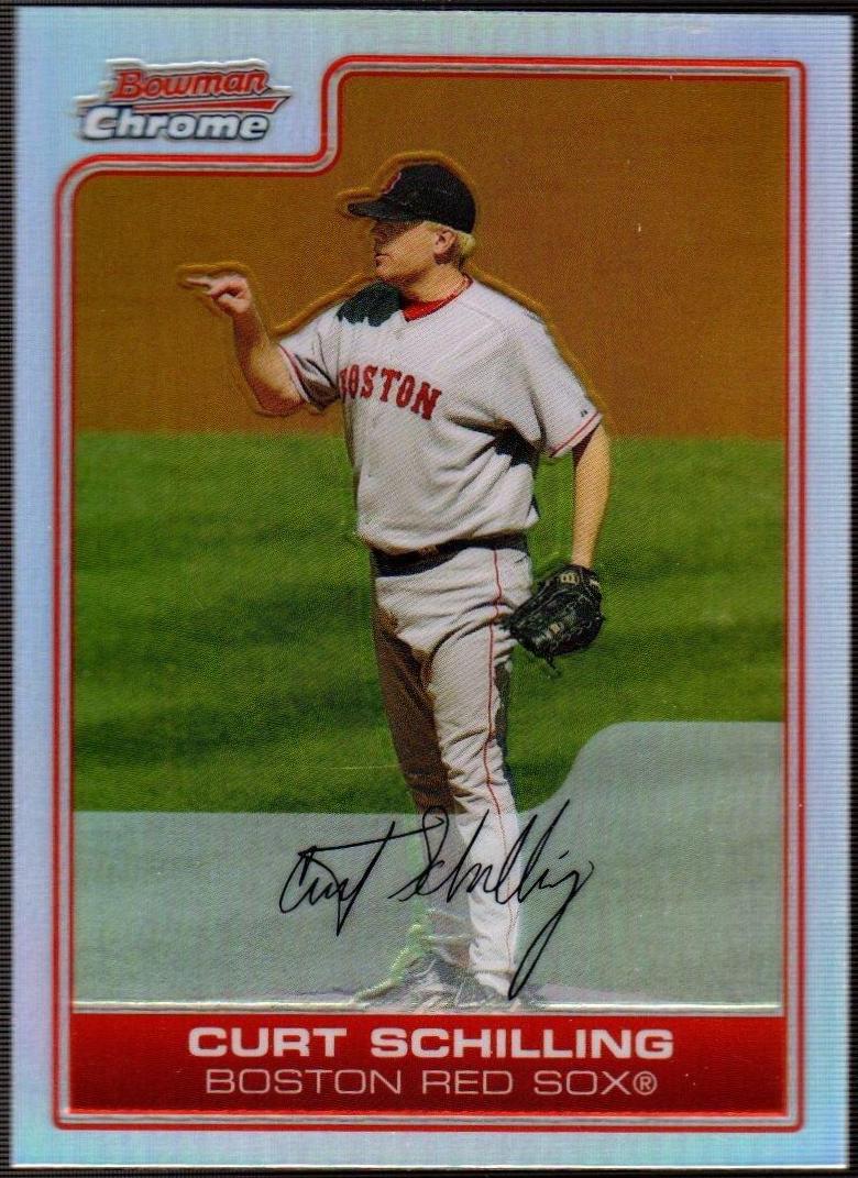 Curt Schilling [Gold Refractor] #10