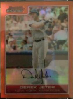 Derek Jeter [Orange Refractor] #65