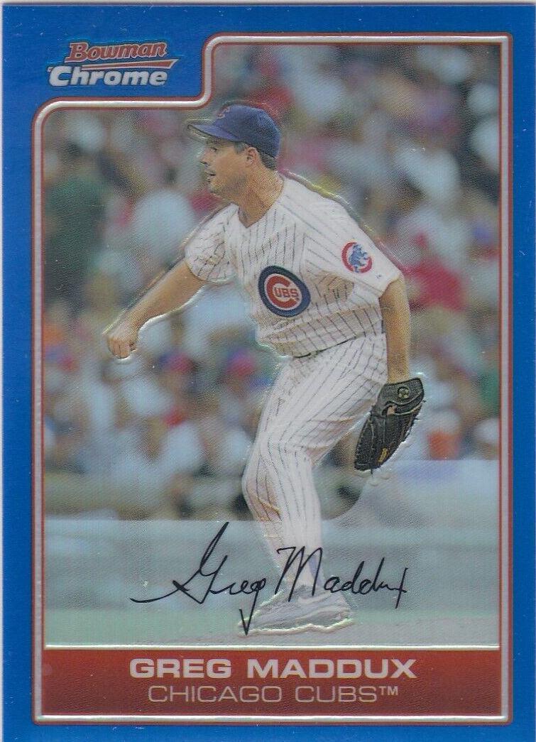 Greg Maddux [Blue Refractor] #66