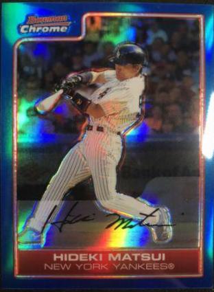 Hideki Matsui [Blue Refractor] #80