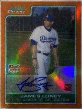 James Loney [Orange Refractor Auto. ] #224