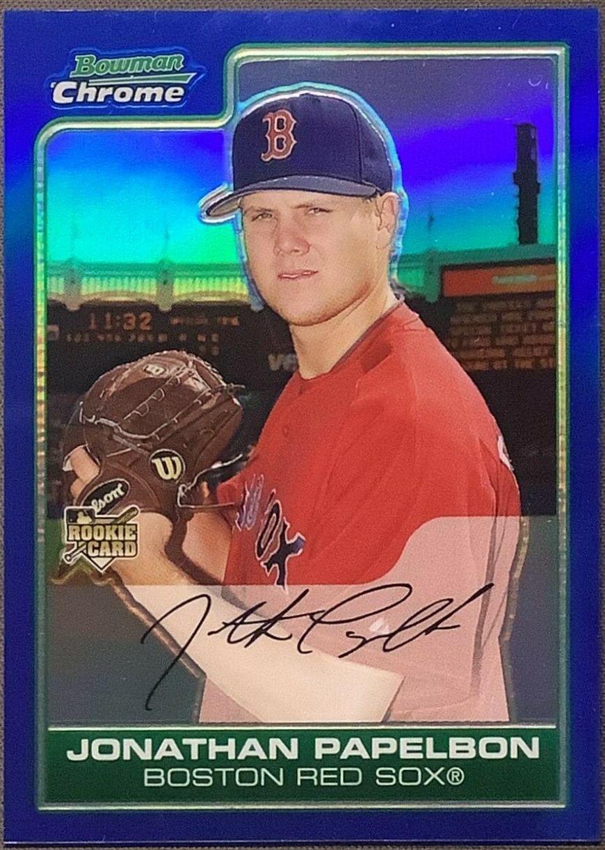 Jonathan Papelbon [Blue Refractor] #206