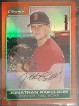 Jonathan Papelbon [Orange Refractor] #206