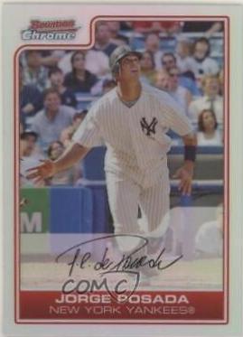 Jorge Posada [Blue Refractor] #96
