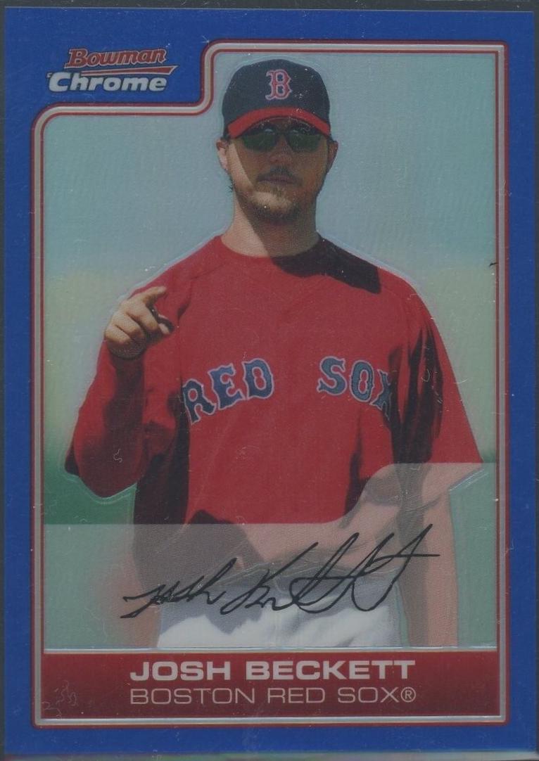 Josh Beckett [Blue Refractor] #113