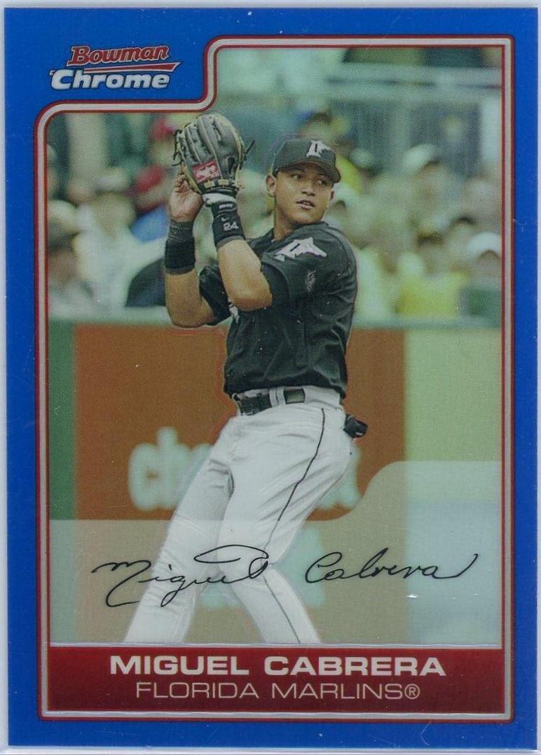 Miguel Cabrera [Blue Refractor] #194