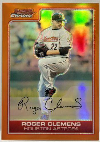 Roger Clemens [Orange Refractor] #90