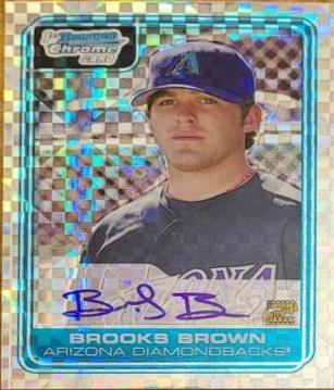 Brooks Brown [Xfractor Autograph] #DP73