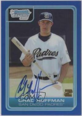 Chad Huffman [Blue Refractor Autograph] #DP76