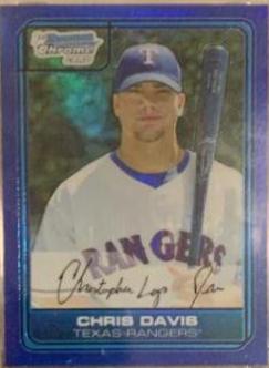 Chris Davis [Blue Refractor] #DP29